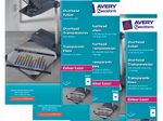 AVERY Zweckform Laserfolien 3559 transparent
