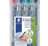 STAEDTLER Lumocolor Folienstifte-Set 0.4 mm Mehrfarbig