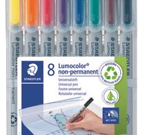 STAEDTLER Lumocolor Folienstifte-Set 1.0 mm Mehrfarbig