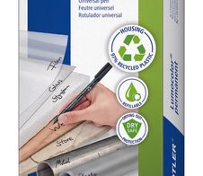 STAEDTLER Lumocolor Folienstifte 1.0 mm Schwarz