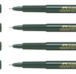 FABER-CASTELL Finepen 1511 Fineliner 0.4 mm Mehrfarbig