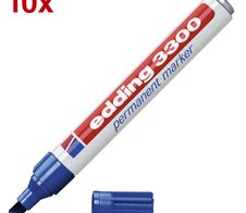 edding 3300 Permanentmarker 1.0 - 5.0 mm Blau