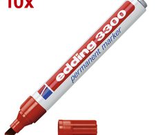 edding 3300 Permanentmarker 1.0 - 5.0 mm Rot