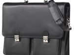 Alassio Aktentasche VENETO schwarz bis 38,1 cm (15 Zoll)