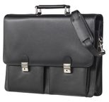 Alassio Aktentasche VENETO schwarz bis 38,1 cm (15 Zoll)
