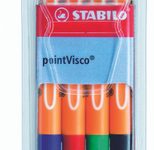 STABILO pointVisco Gelschreiber 0.5 mm, Schreibfarbe: Mehrfarbig