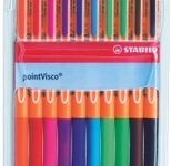 STABILO pointVisco Gelschreiber 0.5 mm, Schreibfarbe: Mehrfarbig