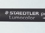 STAEDTLER Lumocolor duo Permanentmarker 0.6 - 1.5 mm Blau