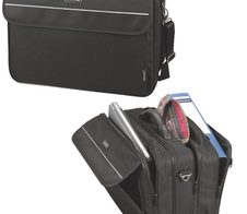 LIGHTPAK Laptoptasche CORNICHE schwarz bis 43,2 cm (17 Zoll)