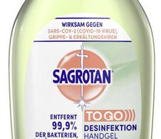 SAGROTAN® Händedesinfektionsgel Healthy Touch 50,0 ml