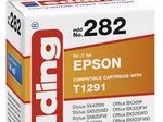 edding Druckerpatrone EDD-282 schwarz kompatibel zu EPSON T1291L