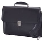 Alassio Aktentasche FAENZA schwarz bis 38,1 cm (15 Zoll)
