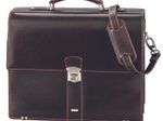 Alassio Aktentasche MONACO dunkelbraun bis 38,1 cm (15 Zoll)
