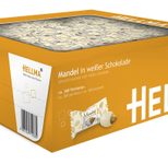 HELLMA Mandel in weißer Schokolade