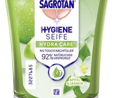 SAGROTAN® HYDRA CARE NO TOUCH Flüssigseife Nachfüllpackung 250 ml