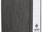 Grüner Balken Ordner Rückenbreite 5 cm DIN A4 Karton schwarz marmoriert