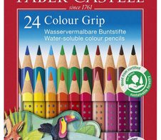 FABER-CASTELL Buntstifte Colour GRIP Mehrfarbig