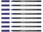 edding 1300 Filzstifte blau