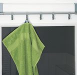 Türgarderobe mit 5 Haken silber