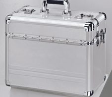ALUMAXX Pilotenkoffer BETHA silber bis 43,2 cm (17 Zoll)