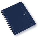 OXFORD Ringmappe dunkelblau
