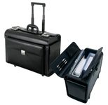 Alassio Pilotenkoffer SILVANA schwarz bis 43,2 cm (17 Zoll)