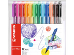STABILO pointMax Filzstift 0.8 mm, Farbe Gehäuse: farbsortiert
