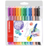 STABILO pointMax Filzstift 0.8 mm, Farbe Gehäuse: farbsortiert