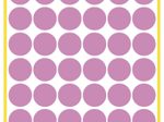 AVERY Zweckform Klebepunkte Ø 12,0 mm rosa