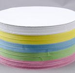 Moderationskarten Ø 14,0 cm rot, weiß, grün, blau, gelb