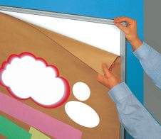 Moderationswandpapier 80 g/m² braun