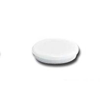 Magnete Ø 2,4 x 0,63 weiß