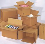 Nestler Wellpapp-Faltkartons 1-wellig braun 43,0 x 31,0 x 25,0 cm