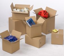 Nestler Wellpapp-Faltkartons 2-wellig braun 20,0 x 20,0 x 18,0 cm