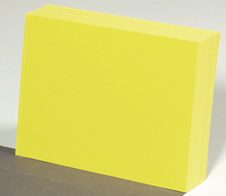 Karteikarten DIN A6 blanko gelb