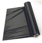 SUPRA Stretchfolie schwarz 50cm x 260m Schwarz
