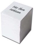 Notizzettel 9.7 cm x 9.7 cm weiß