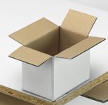 Nestler Wellpapp-Faltkartons 1-wellig weiß 15,0 x 10,0 x 10,0 cm