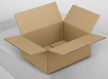 Nestler Wellpapp-Faltkartons 2-wellig braun 43,0 x 31,0 x 15,0 cm