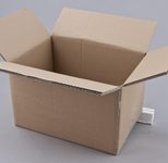 Nestler Wellpapp-Faltkartons 2-wellig braun 30,5 x 21,5 x 18,0 cm