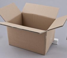 Nestler Wellpapp-Faltkartons 2-wellig braun 30,5 x 21,5 x 18,0 cm