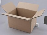 Nestler Wellpapp-Faltkartons 2-wellig braun 30,5 x 21,5 x 18,0 cm