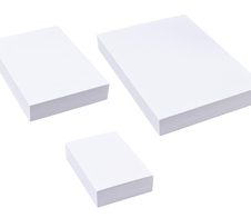 Notizpapier 14.8 cm  x 21 cm weiß