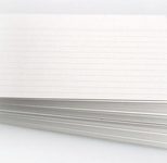 Karteikarten DIN A4 liniert weiß