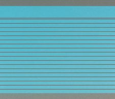 Karteikarten DIN A4 liniert blau