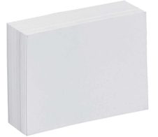 Karteikarten DIN A4 blanko weiß
