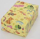 JUNG SCHÖNER VERPACKEN Geschenkpapier 50 cm  x 20 m gelb/bunt