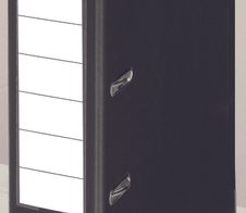 dots Ordner Rückenbreite 8 cm DIN A4 Kunststoff schwarz