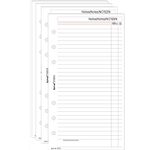 bind Ringbuch-Ergänzungsblätter DIN A6, 50 Blatt