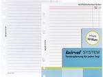 bind Ringbuch-Ergänzungsblätter DIN A5, 50 Blatt